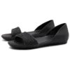 Zapatos planos D’Orsay con adornos «Lina» «negro»