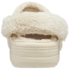 Zueco Baya Lined con correa de pelusa