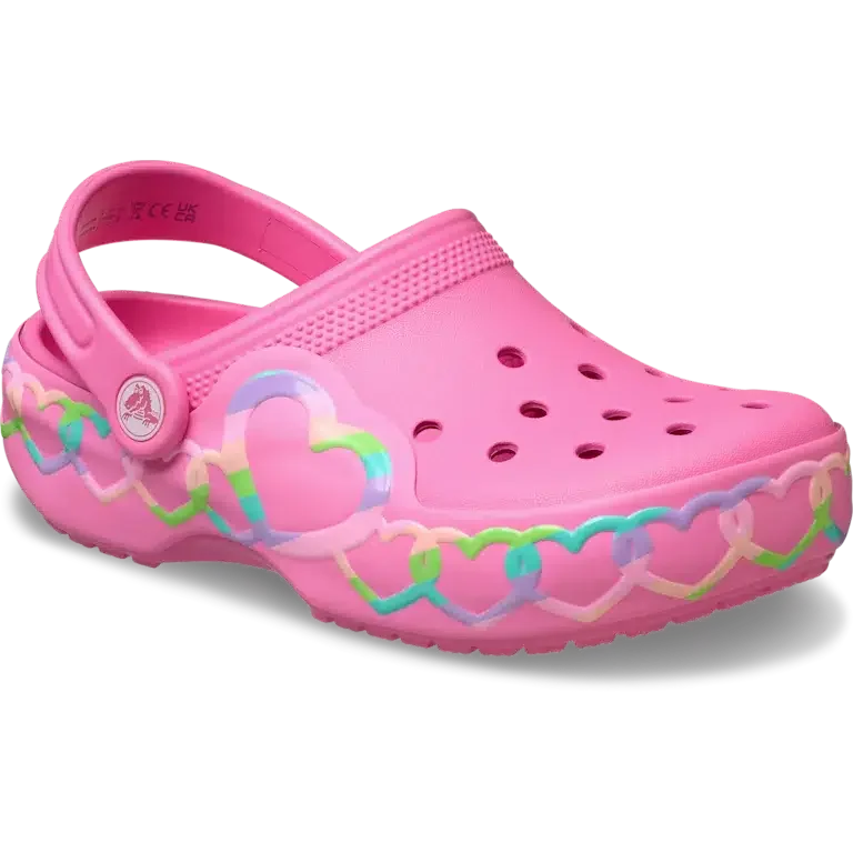 Zueco Classic Heart Lights para niños Zueco Classic Heart Lights para niños