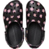 Zueco clásico con estampado floral