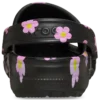 Zueco clásico con estampado floral