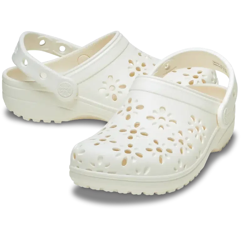 Classic Floral Cut-Out Zueco Classic Floral Cut-Out Zueco