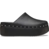 Zueco con plataforma Dylan con tachuelas
