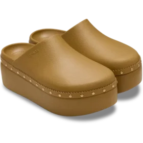 Zueco con plataforma Dylan con tachuelas