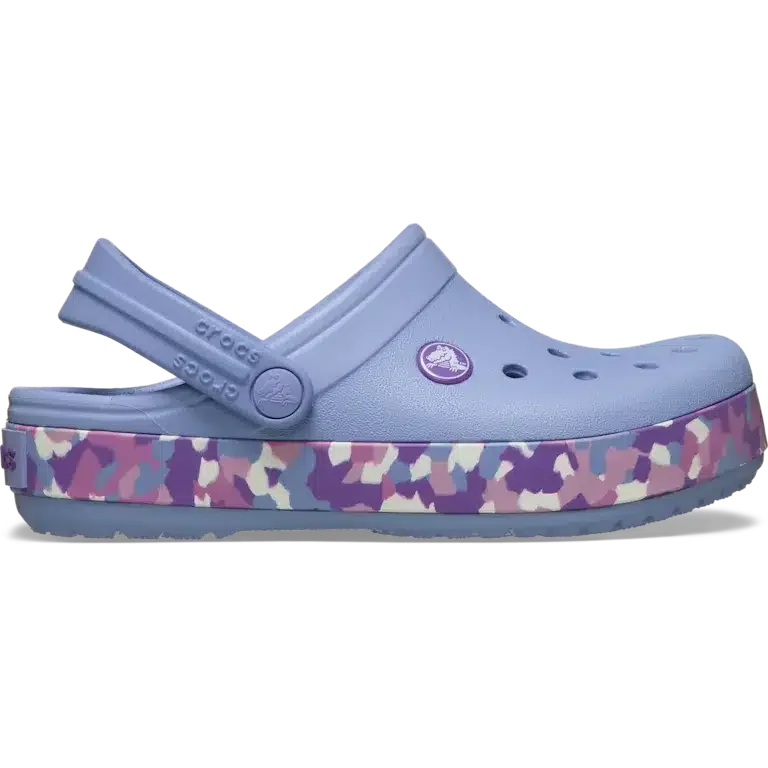 Zueco Crocband Glow Confetti para niños Zueco Crocband Glow Confetti para niños