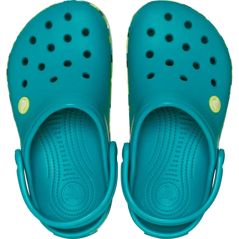 Zueco Crocband Glow Confetti para niños Zueco Crocband Glow Confetti para niños