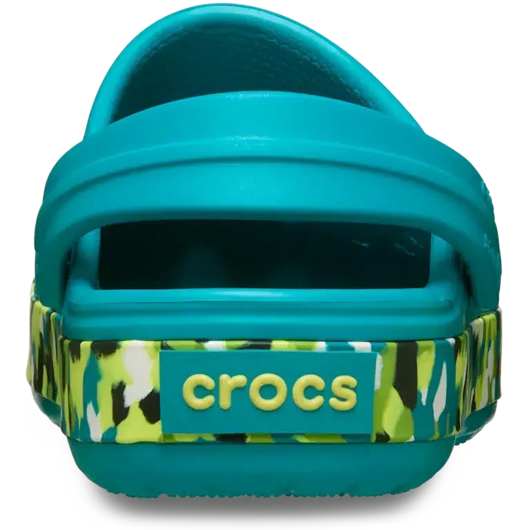 Zueco Crocband Glow Confetti para niños Zueco Crocband Glow Confetti para niños