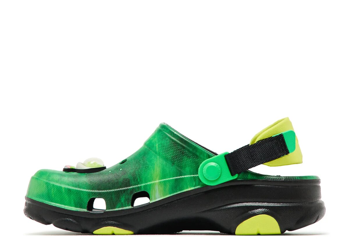 Zuecos All-Terrain para niños de Ron English «Area 54 – Green Galaxy» Zuecos All-Terrain para niños de Ron English «Area 54 – Green Galaxy»