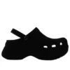 Zuecos Bae Velvet «Negro»