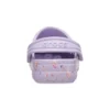 Zuecos Baya con estampado de temporada «Morado»