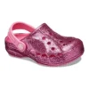 Zuecos Baya Glitter «Rosa»