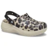 Zuecos Baya Platform Clog con estampado animal «Leopardo»