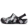 Zuecos Baya Printed «Tropical Floral Black»