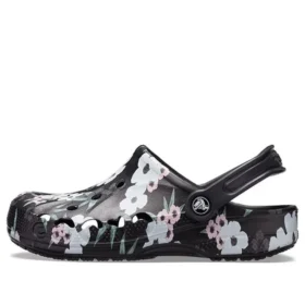 Zuecos Baya Printed «Tropical Floral Black»