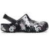 Zuecos Baya Printed «Tropical Floral Black»