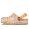 Zuecos Bayaband con estampado de temporada «Orange White»