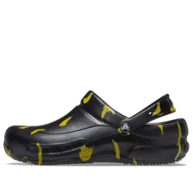 Zuecos Bistro Graphic «Black Yellow»