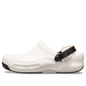 Zuecos Bistro Pro LiteRide «Blanco, negro y naranja»