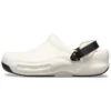 Zuecos Bistro Pro LiteRide «Blanco, negro y naranja»