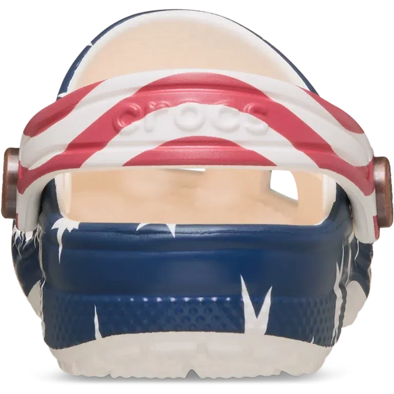 Zuecos Classic American Flag para niños pequeños Zuecos Classic American Flag para niños pequeños