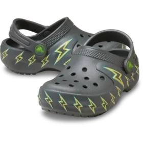 Zuecos Classic Bolt Lights para niños pequeños