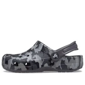 Zuecos Classic Camo «Negro-Gris»