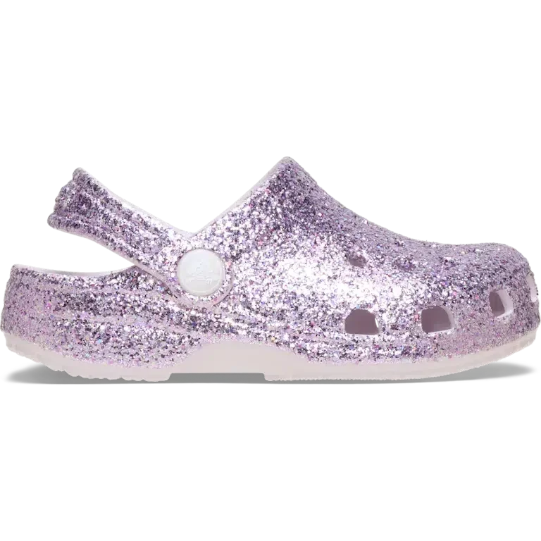 Zuecos Classic Chunky Glitter para niños pequeños Zuecos Classic Chunky Glitter para niños pequeños