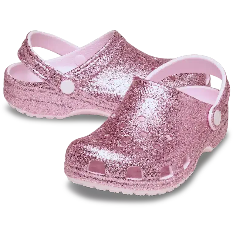 Zuecos Classic Chunky Glitter para niños pequeños Zuecos Classic Chunky Glitter para niños pequeños