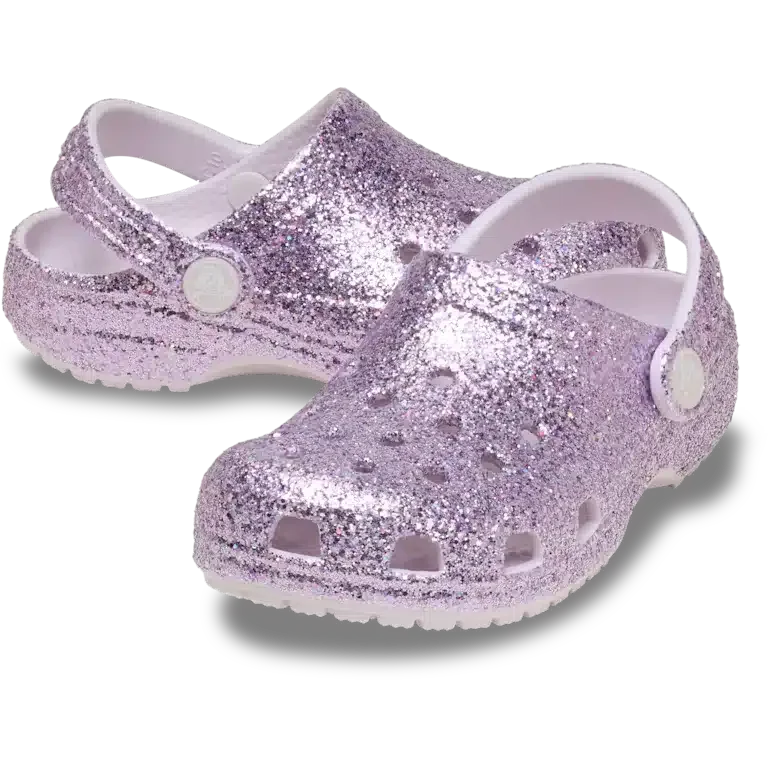 Zuecos Classic Chunky Glitter para niños pequeños Zuecos Classic Chunky Glitter para niños pequeños