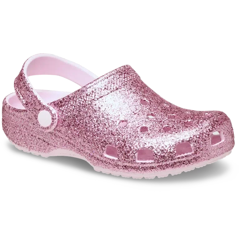 Zuecos Classic Chunky Glitter para niños pequeños Zuecos Classic Chunky Glitter para niños pequeños