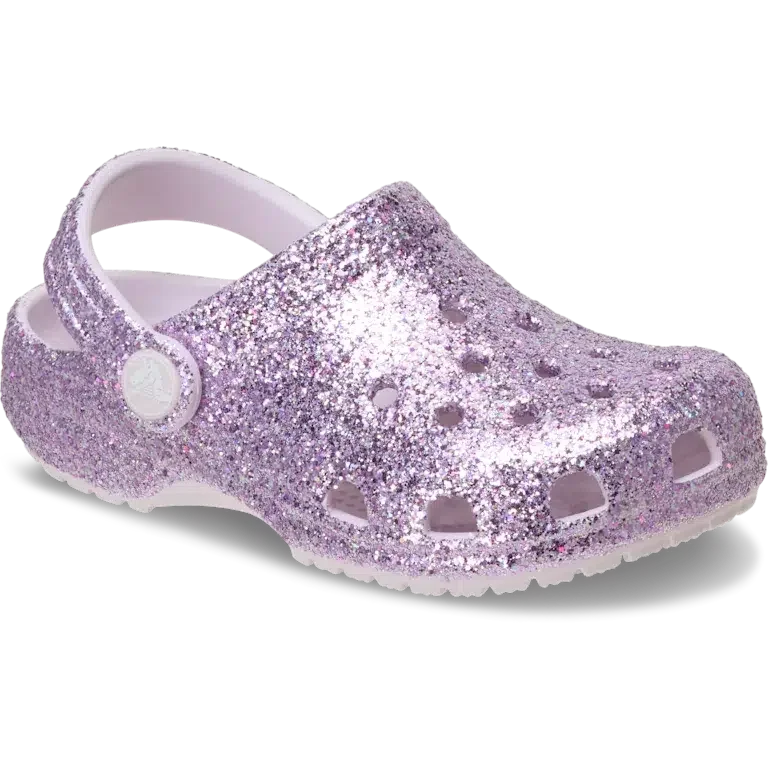 Zuecos Classic Chunky Glitter para niños pequeños Zuecos Classic Chunky Glitter para niños pequeños