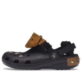 Zuecos Classic Clog Crocs x MCM «Black Tan»