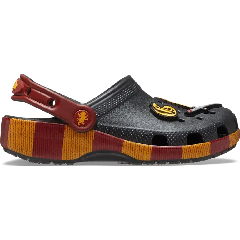 Zuecos Classic Clog de Gryffindor de Harry Potter para niños pequeños Zuecos Classic Clog de Gryffindor de Harry Potter para niños pequeños