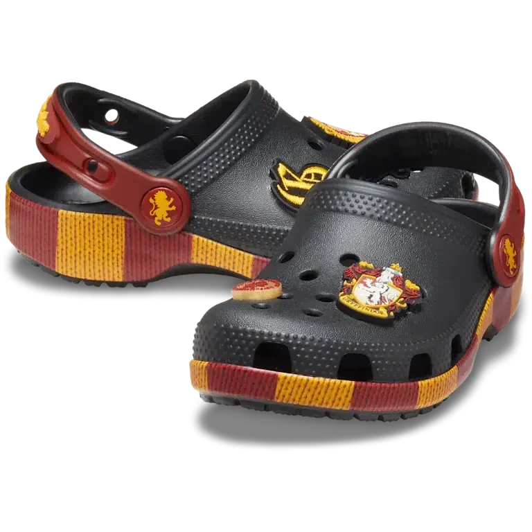 Zuecos Classic Clog de Gryffindor de Harry Potter para niños pequeños Zuecos Classic Clog de Gryffindor de Harry Potter para niños pequeños