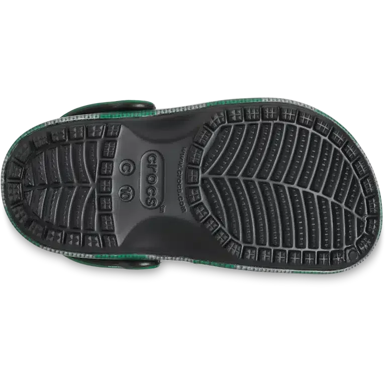 Zuecos Classic Clog de Slytherin de Harry Potter para niños pequeños Zuecos Classic Clog de Slytherin de Harry Potter para niños pequeños