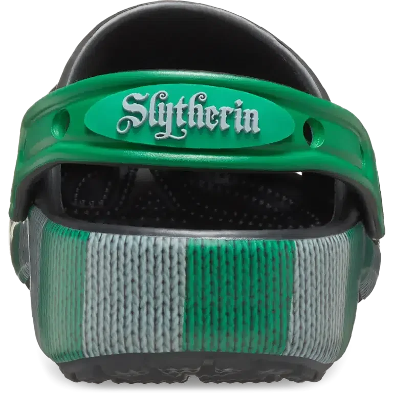 Zuecos Classic Clog de Slytherin de Harry Potter para niños pequeños Zuecos Classic Clog de Slytherin de Harry Potter para niños pequeños