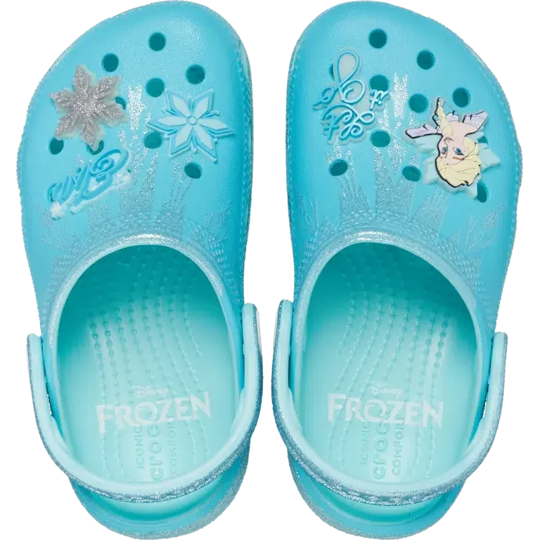 Zuecos Classic Clog Elsa de «Frozen» de Disney para niños pequeños Zuecos Classic Clog Elsa de «Frozen» de Disney para niños pequeños