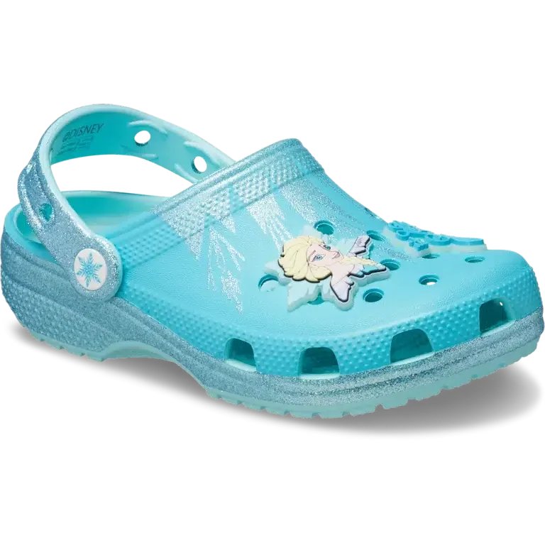Zuecos Classic Clog Elsa de «Frozen» de Disney para niños pequeños Zuecos Classic Clog Elsa de «Frozen» de Disney para niños pequeños