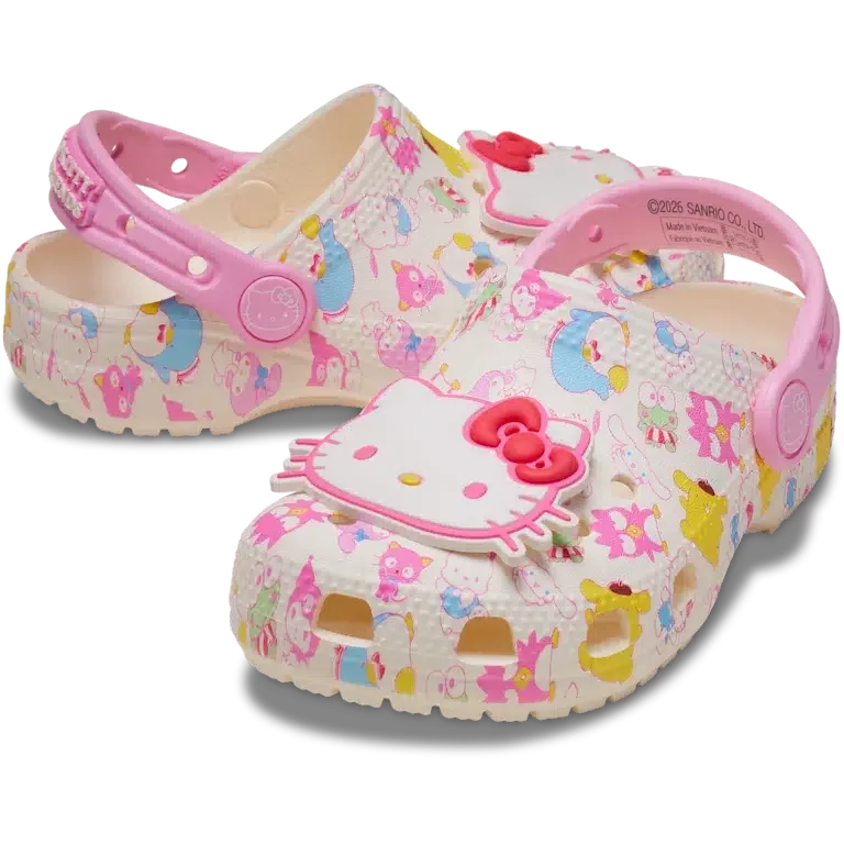 Zuecos Classic Clog en tonos pastel «Hello Kitty® and Friends» para niños pequeños Zuecos Classic Clog en tonos pastel «Hello Kitty® and Friends» para niños pequeños
