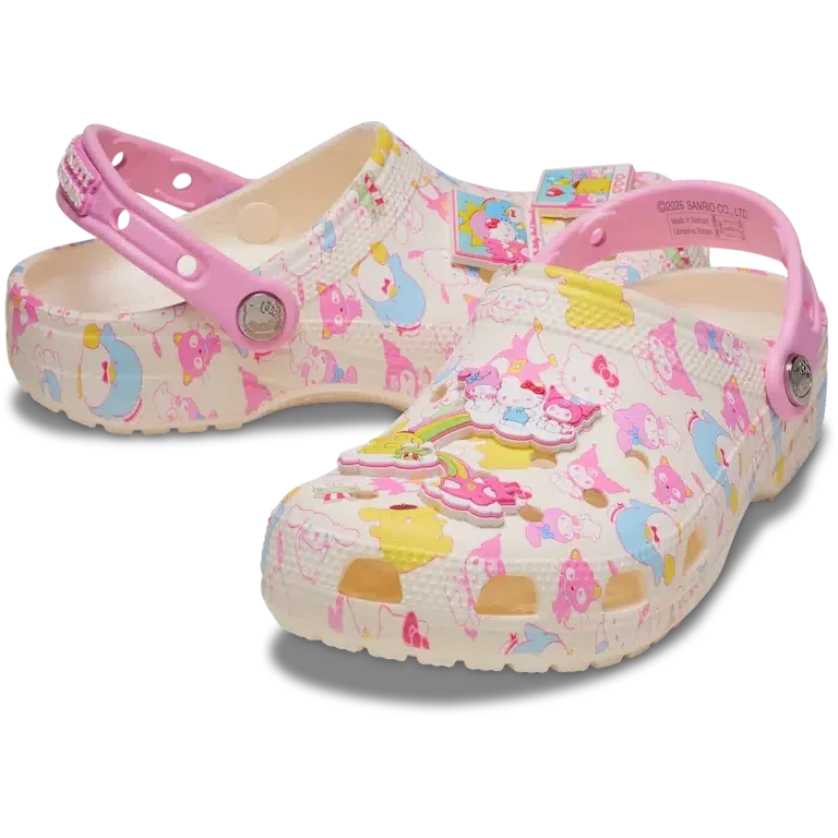 Classic Clog en tonos pastel de Hello Kitty® y sus amigos Classic Clog en tonos pastel de Hello Kitty® y sus amigos