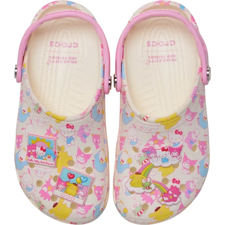 Classic Clog en tonos pastel de Hello Kitty® y sus amigos Classic Clog en tonos pastel de Hello Kitty® y sus amigos