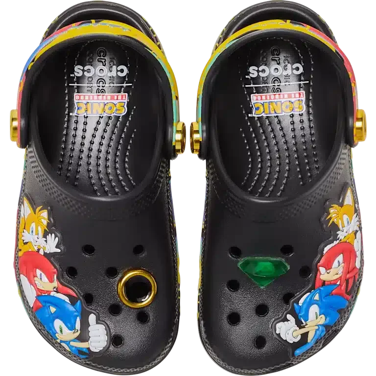 Zuecos Classic Clog «Sonic the Hedgehog» para niños pequeños Zuecos Classic Clog «Sonic the Hedgehog» para niños pequeños