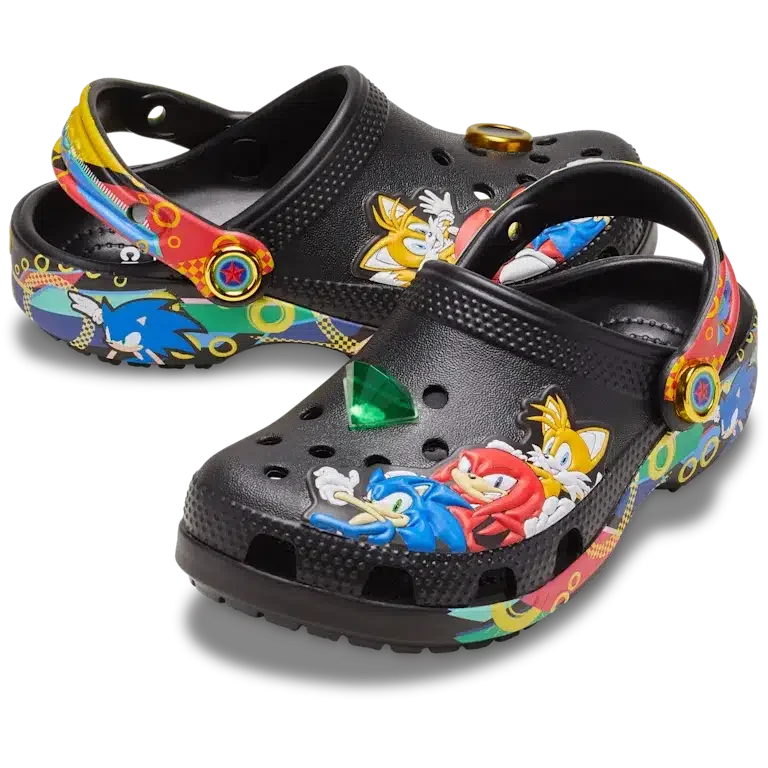 Zuecos Classic Clog «Sonic the Hedgehog» para niños pequeños Zuecos Classic Clog «Sonic the Hedgehog» para niños pequeños