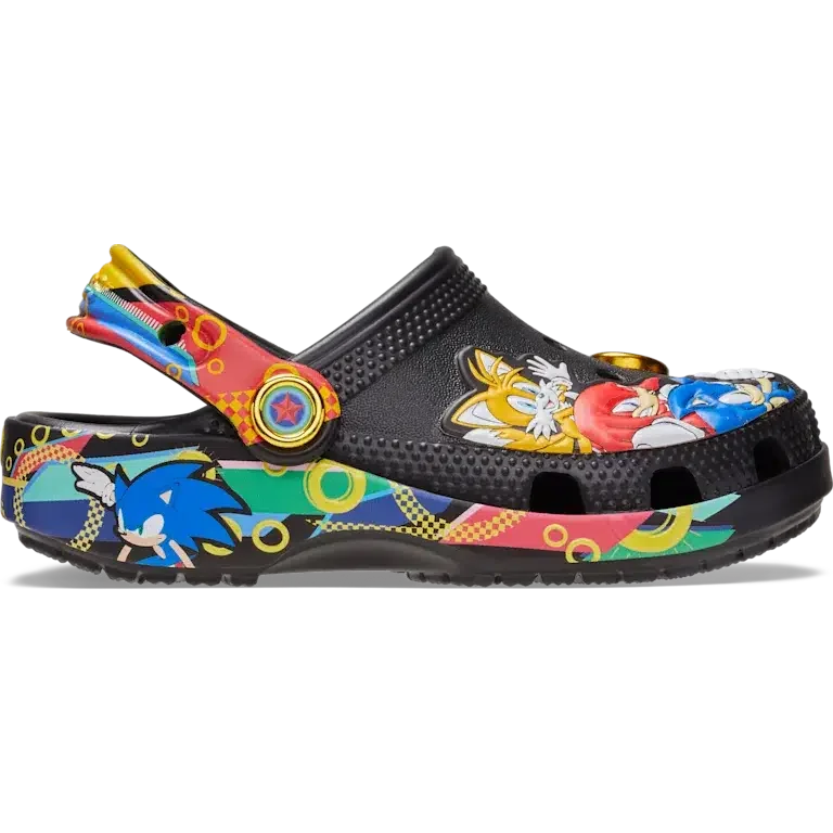 Zuecos Classic Clog «Sonic the Hedgehog» para niños pequeños Zuecos Classic Clog «Sonic the Hedgehog» para niños pequeños