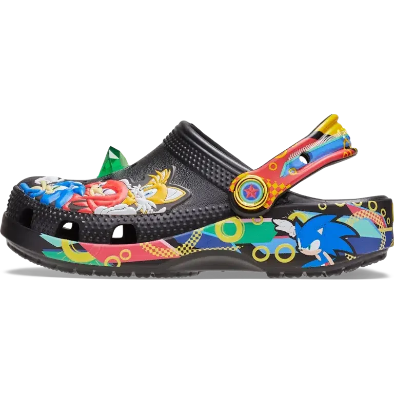 Zuecos Classic Clog «Sonic the Hedgehog» para niños pequeños Zuecos Classic Clog «Sonic the Hedgehog» para niños pequeños