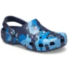 Zuecos Classic con estampado de camuflaje «Azul marino»