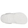 Zuecos Classic con logotipo deformado «Blanco-Negro»