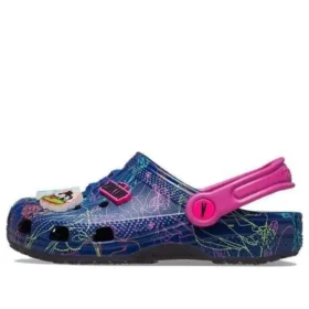 Zuecos «Classic Disney Villains» «Azul, morado y rosa»