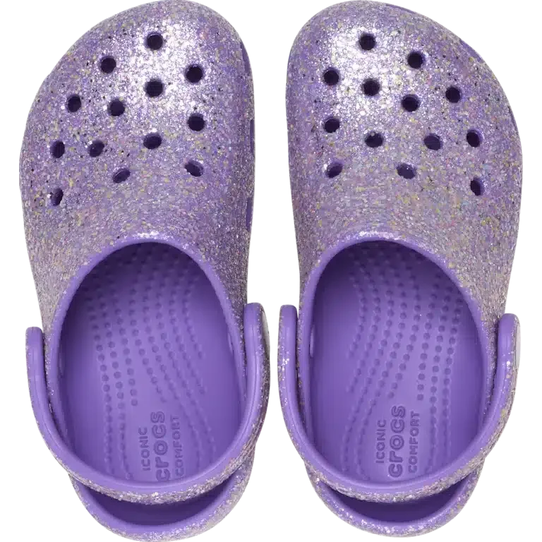 Zuecos Classic Fantasy Glitter para niños pequeños Zuecos Classic Fantasy Glitter para niños pequeños
