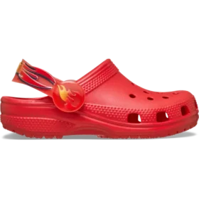 Zuecos Classic Flame Lights con correa trasera para niños pequeños